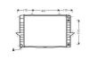 VOLVO 2832335 Radiator, engine cooling